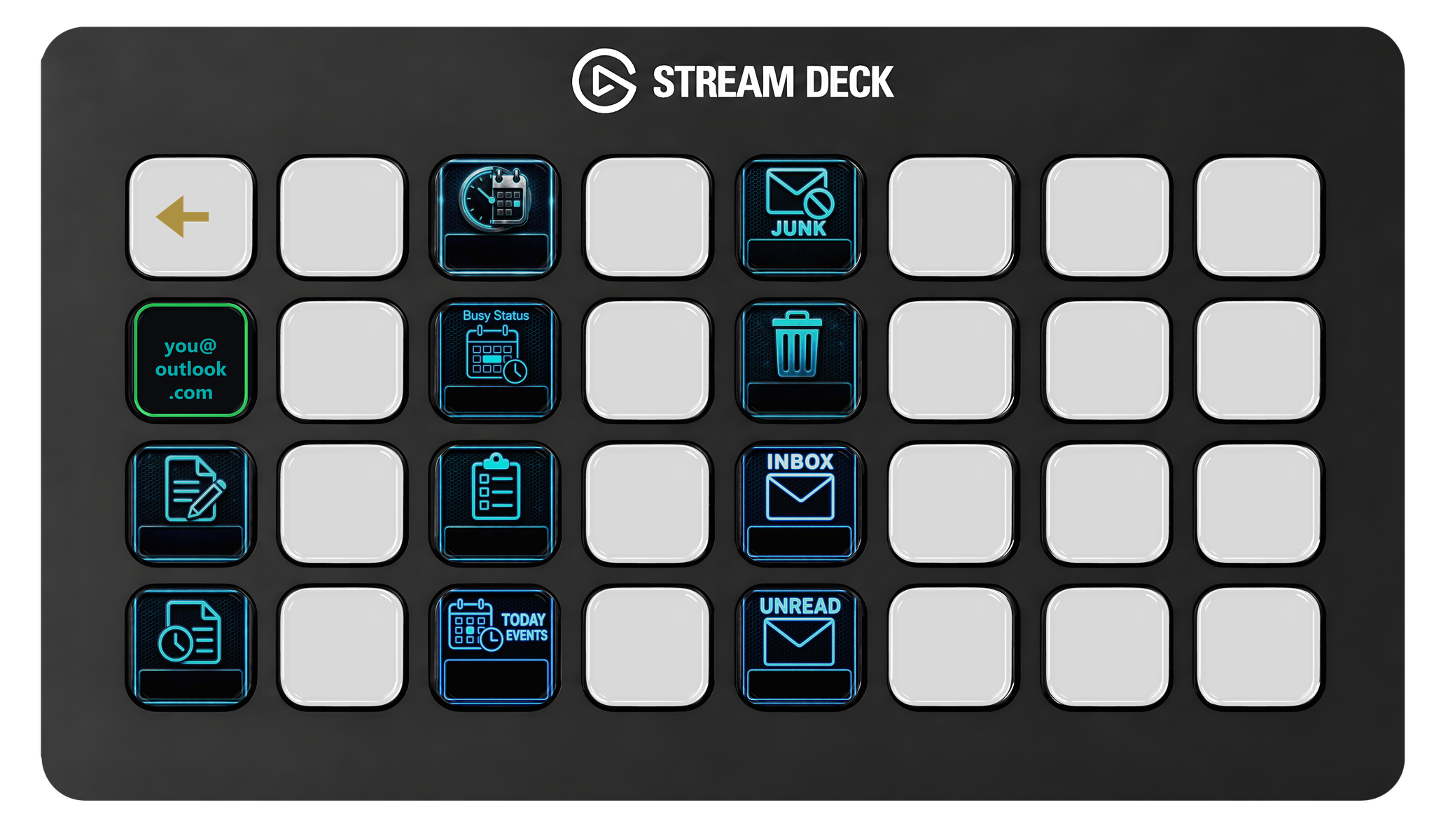 Live Displays page