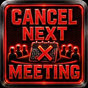 Cancel Meeting icon