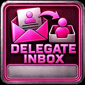 Delegate Inbox (Setup) icon
