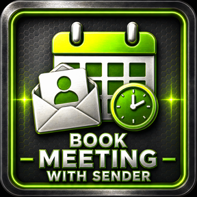 Book Meeting With Sender icon