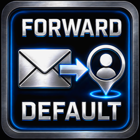 Forward to Default icon