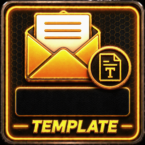 New Email from Template icon