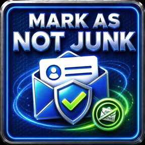 Mark as Not Junk icon
