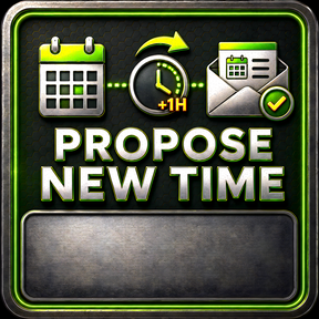Propose New Time icon