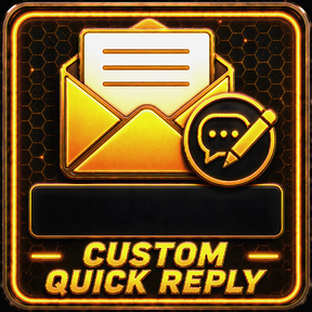 Quick Reply — Custom icon