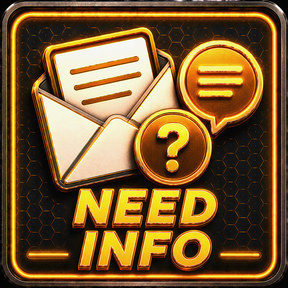 Quick Reply — Need Info icon