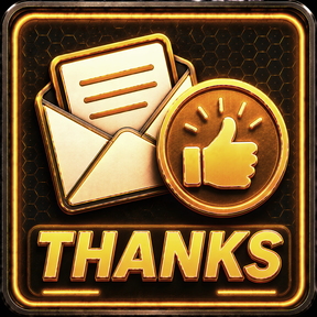 Quick Reply — Thanks icon