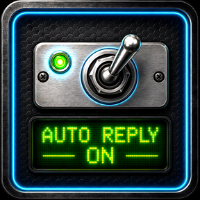 Auto Reply ON icon